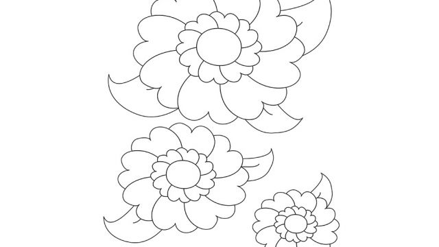Dessin De Fleurs De St Valentin Activites Coloriage Et Jeux En