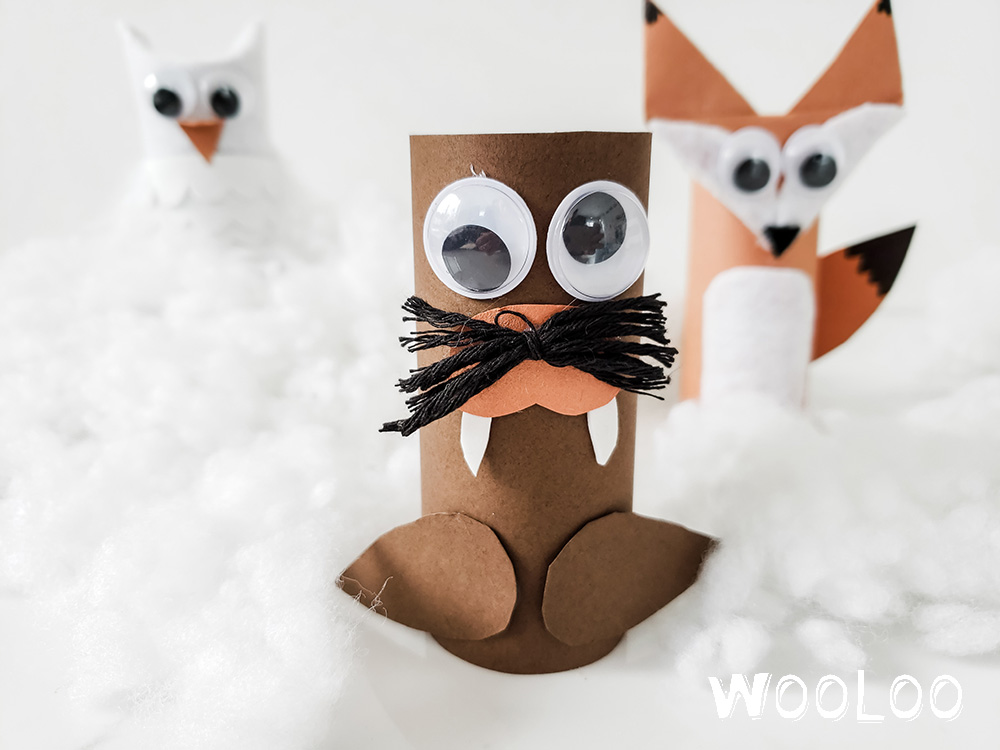 3 DIY Animaux Marins : DIY pour Enfants Rouleau de Papier toilette